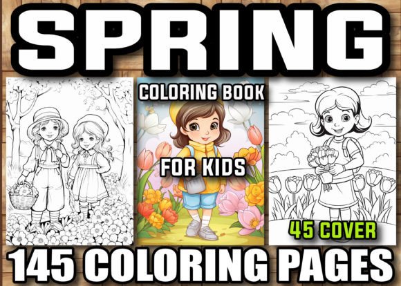 145 Spring Coloring Pages for Kids