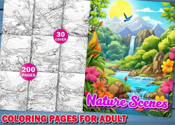 200 Nature Scenes Coloring Pages for KDP: A Practical Interior Solution for High-Content Publishing