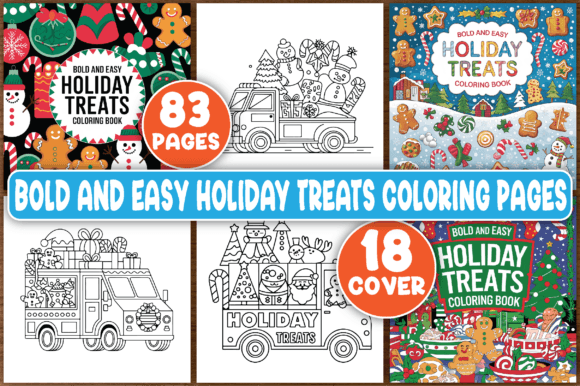 83 Bold Holiday Treats Coloring Pages