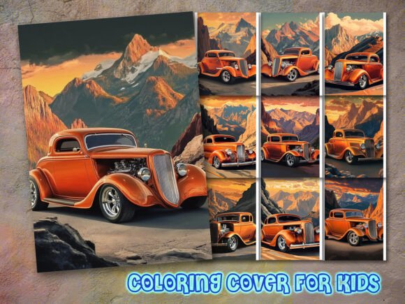 Car Coloring Book Cover Design: A Strategic Foundation for KDP Interior Success