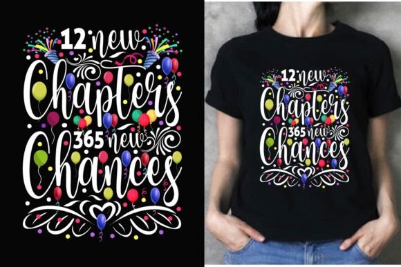 Happy New Year T-Shirt Design