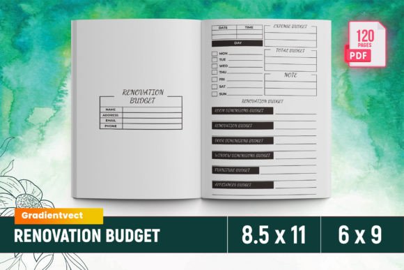 KDP Renovation Budget Canva