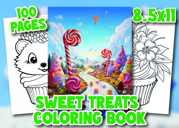 Sweet Treats Coloring Pages